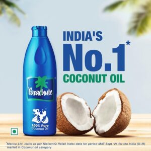 parachute coconut oil number 1 in India